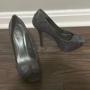 Glitter heels